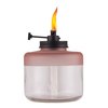 Lamplight TIKI Adjustable Flame Pink Glass 6.5 in. Tabletop Torch 1 pc 1120095